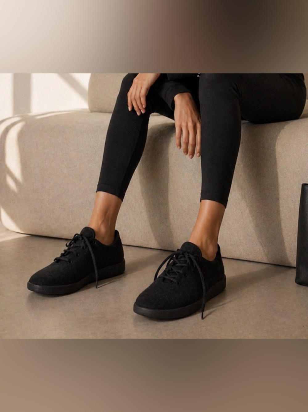 allbirds Women’s Black Wool Runner Sneakers
